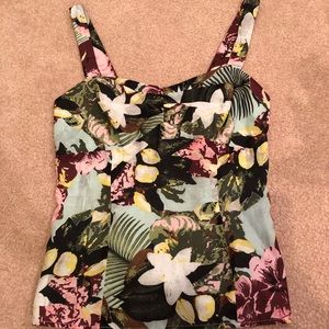 A floral CAbi tank top